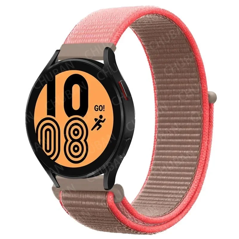 Nylon Sport Loop Bracelet, 22mm/20mm Strap, Universal Smartwatch Band