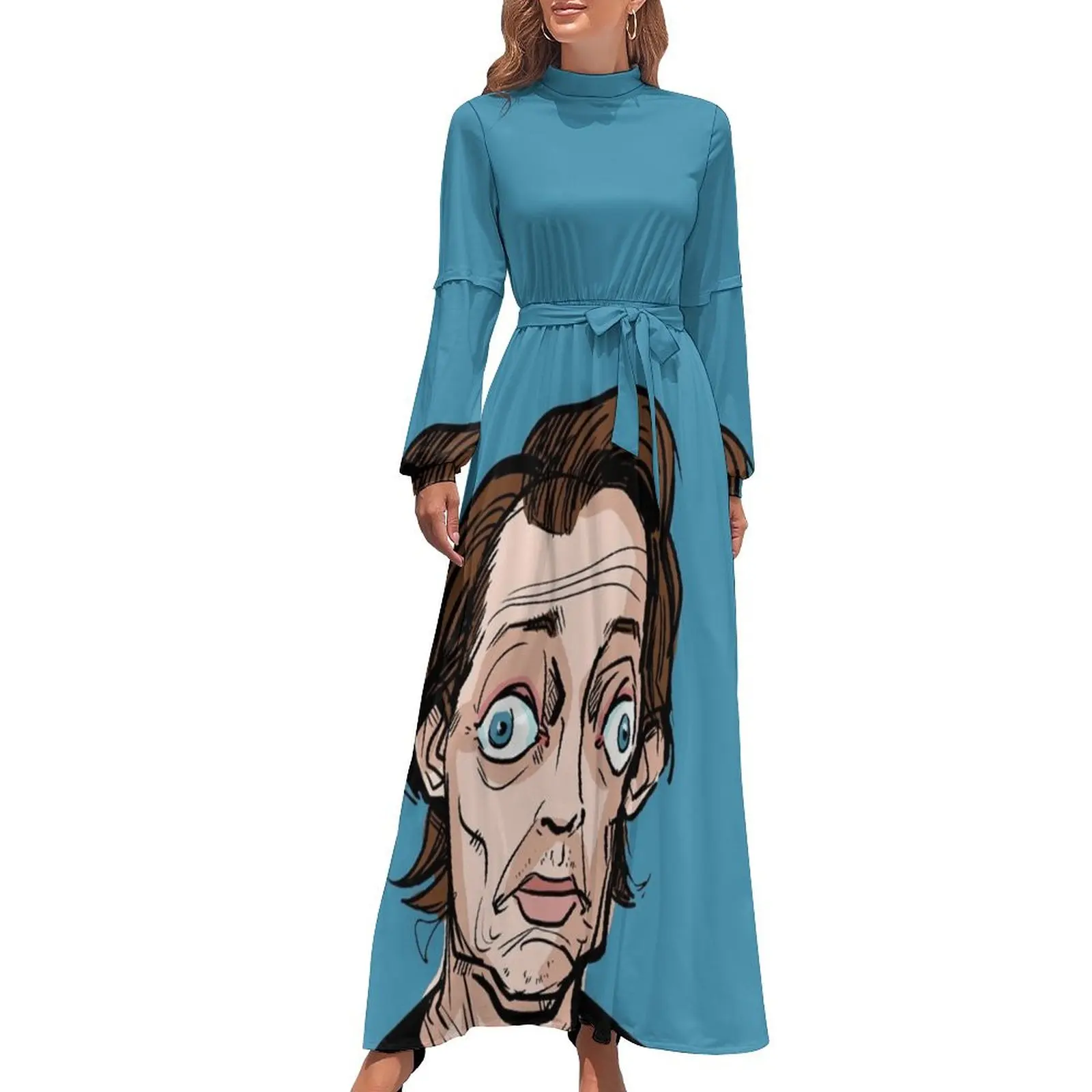 

Buscemi каракули длинное платье Вечерние платья женское платье вечерние ночные платья для женщин 2024