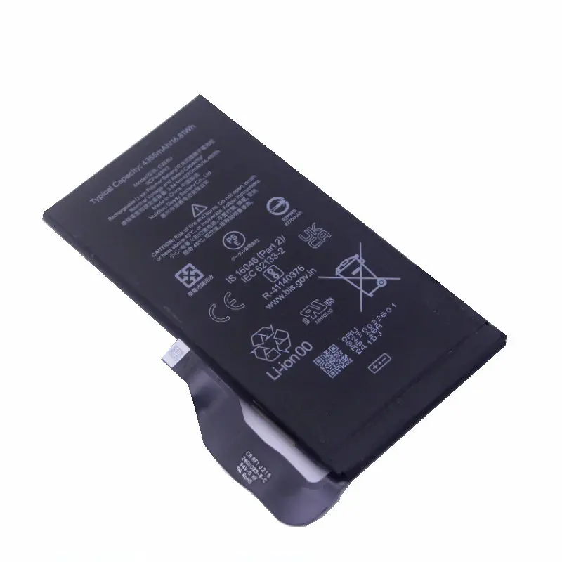 Google Pixel 7, 1x4335mah,16.81wh,gze8u,7, 5g,gvu6c,gqml3