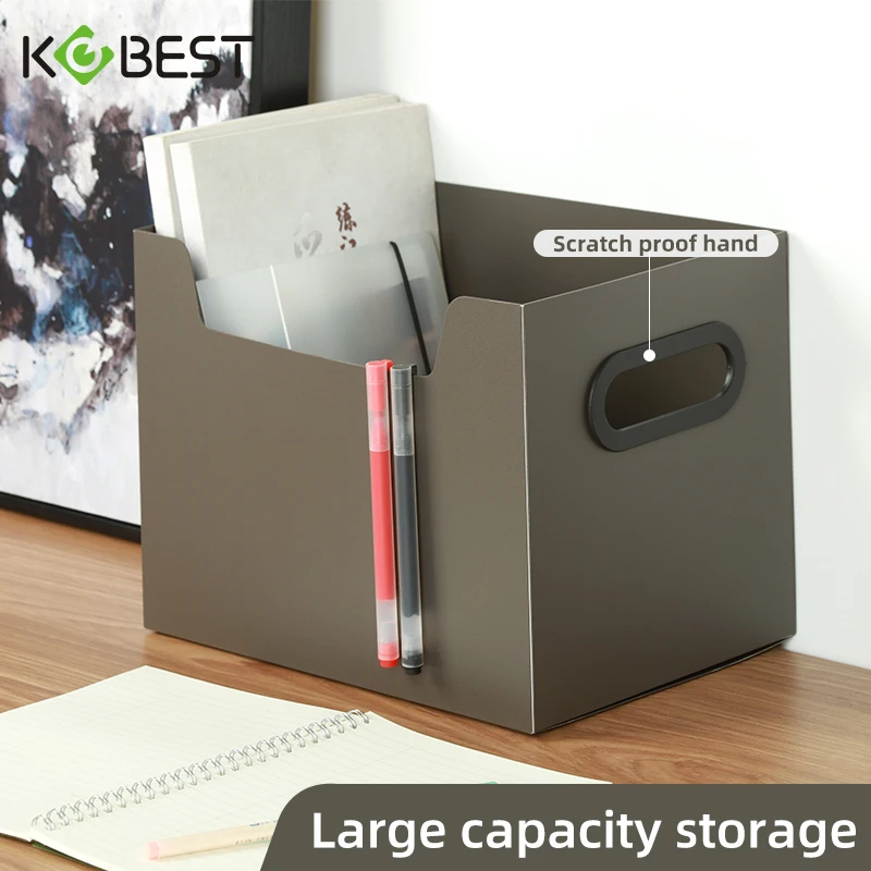 KOBEST Large Capacity Multi-function Foldable Books Desktop Storage Box Home Clothing Stationery Classification storage box