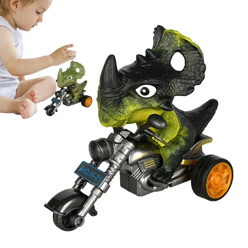 

Dinosaur Motorcycle For Kids Friction Powered Motorcycle Game Educational Simulation Friction Powered Dinosaur Motorcycle Toys