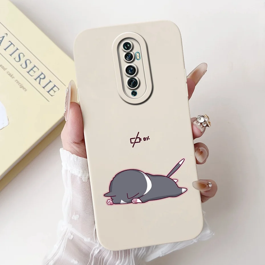 Cute Cartoon Soft Silicone Lens Protective Phone Case