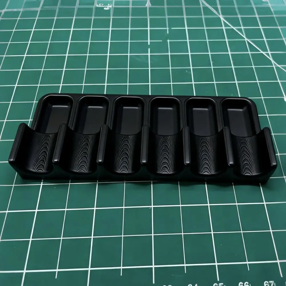 3D 프린팅 플라스틱 브러시 홀더 내구성이 뛰어난 휴대용 페인팅 브러시 받침대 홀더 청소가 용이한 미니 사이즈 3D 프린팅 홀더
