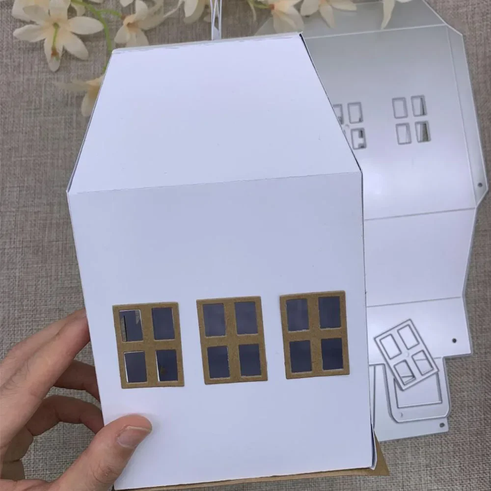 Neue Box-Dekoration, Metall-Stanzformen, Schablonen für DIY-Scrapbooking, dekorative Handarbeit, Stanzform, Schablonenform