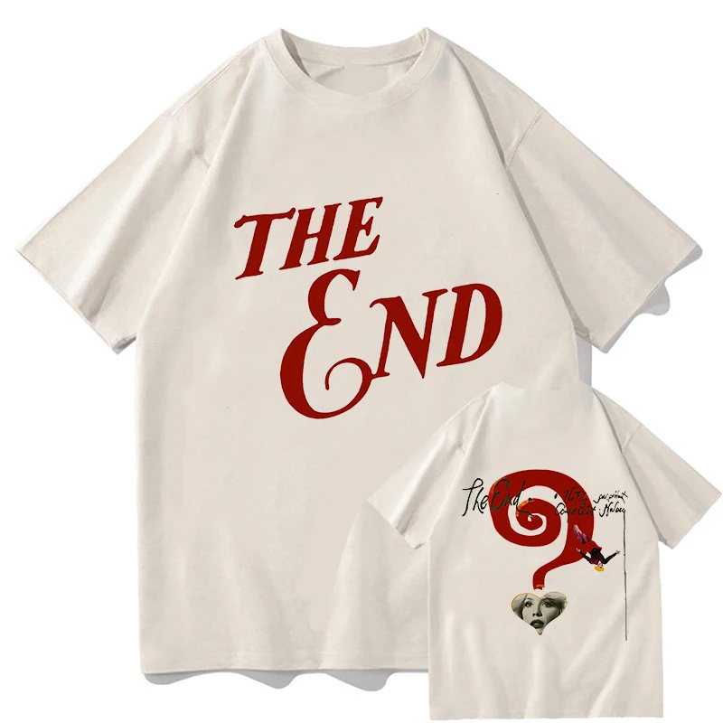 

Halsey The End Graphic T Shirt Cartoon Casual Women Men Tshirt Loose Soft Harajuku Unisex Fans T-shirt Kawaii Short Sleeve Tops