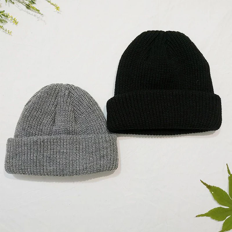 DIY Personalized Beanie Embroidered Design Autumn Winter Knitted Hats For Men Women Warm Knit Hats Skullies Beanies