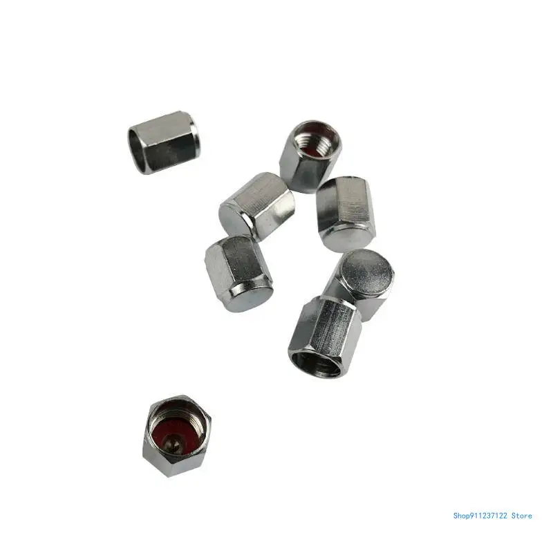 8Pcs Tire for Valve Caps Universal Aluminum Alloy Car Tire Dustproof Cover for Cars Trucks SUVs Motorcycles