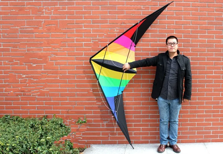 Outdoor Fun Sports 2.2m Power Dual Line Stunt Kite Good  Flying 6