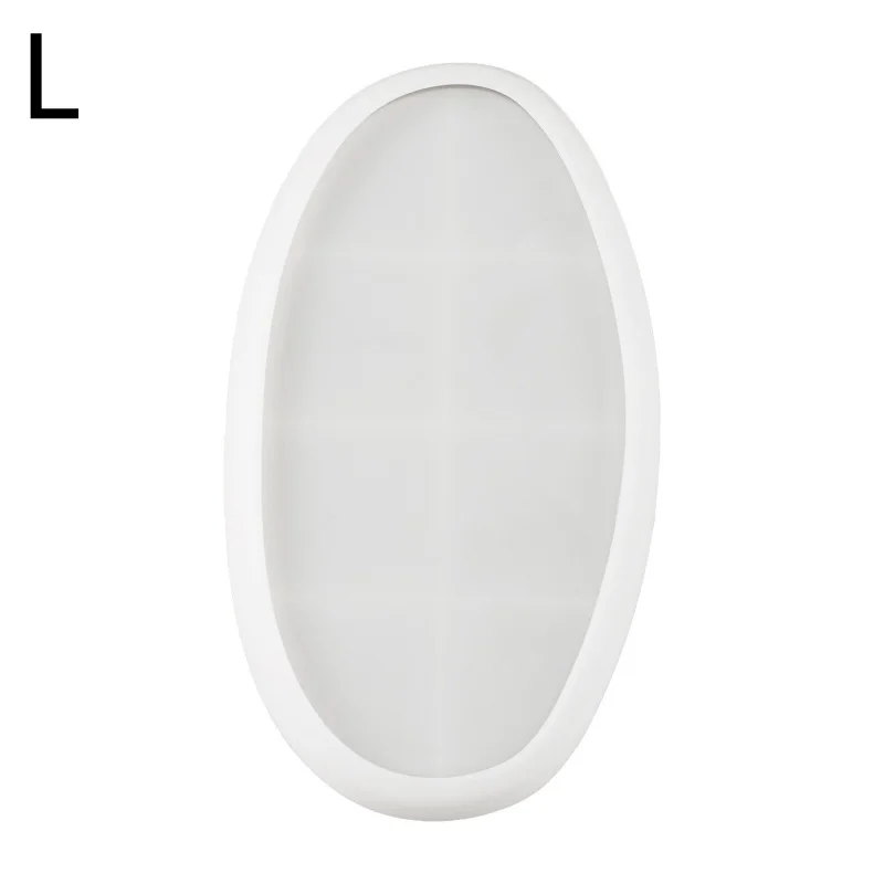 Circular Silicone Mold for DIY Decorative Gypsum and Resin Crafts