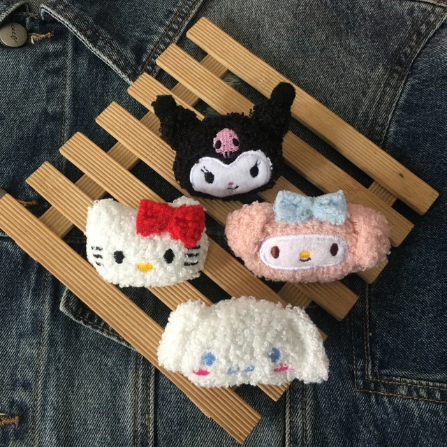 Hello Kitty 6-Piece Enamel Pin Set, Anime Pins for Backpacks, Hats Etc.