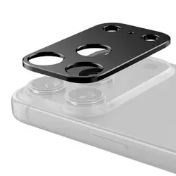 Premium Back Camera Lens Protector Cover - Aluminum Alloy & Tempered Glass (F)