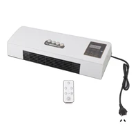 1800W Wall Mounted Air Conditioner Heater Electric Cooling Heating Machine PTC Heating Element Heater with Remote Control Timer 1