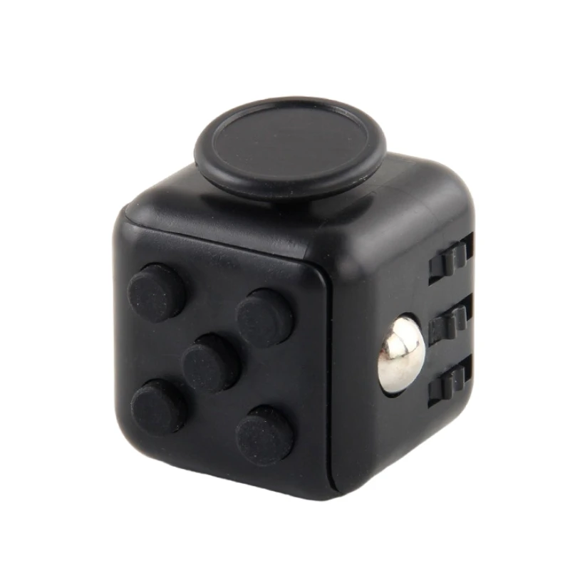 Anti Stress Toys Fidget Toys Mini Fingertip Toy Decompression Toy Hand Pinching Venting Anti Irritability Anxiety 6sided Playable Decompression Finger Tip Dice Magic Cube