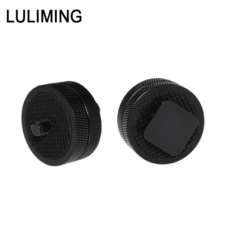 1/4 Double-layer Hot Shoe Seat Camera Screw Metal Hot Shoe Base Conversion Screw SLR Camera Flash Photography Accessories