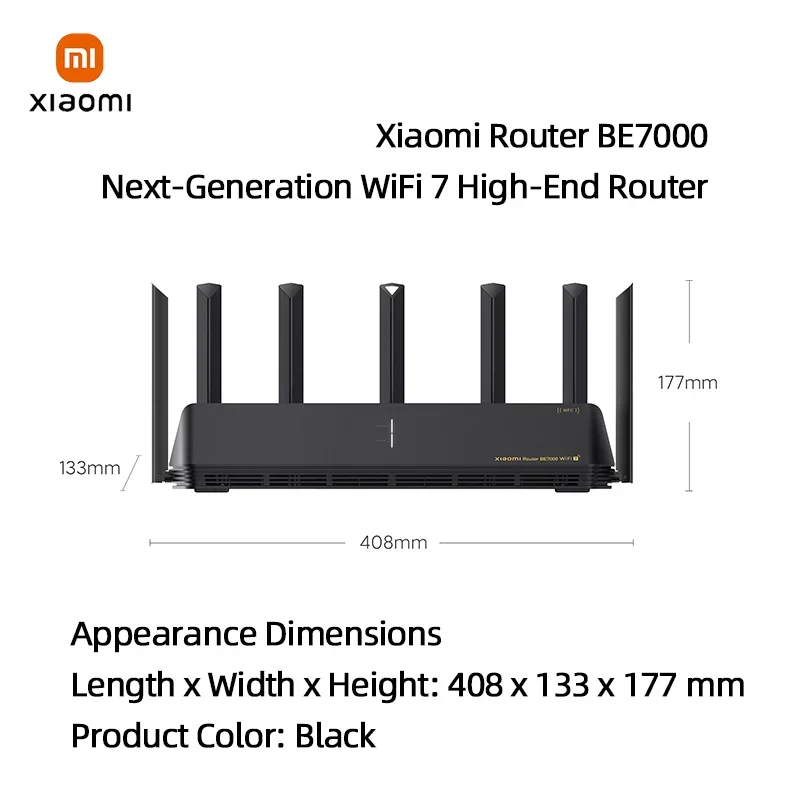 Xiaomi Mi Router BE7000 Tri-Band WiFi Repeater VPN 1GB Mesh USB 3.0 IPTV 4 X 2.5G Ethernet Ports Modem Signal Amplifier wifi router wifi repeater wifi signal booster
