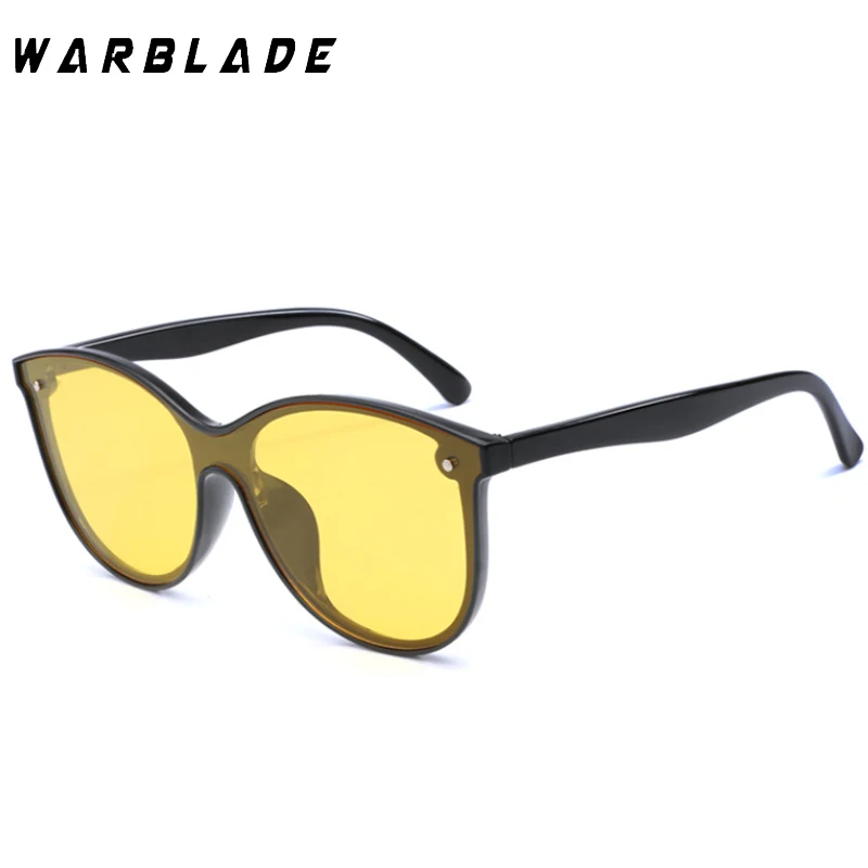 

Солнцезащитные очки WarBLade мужские/женские поляризационные, модные круглые винтажные аксессуары для вождения с функцией ночного видения