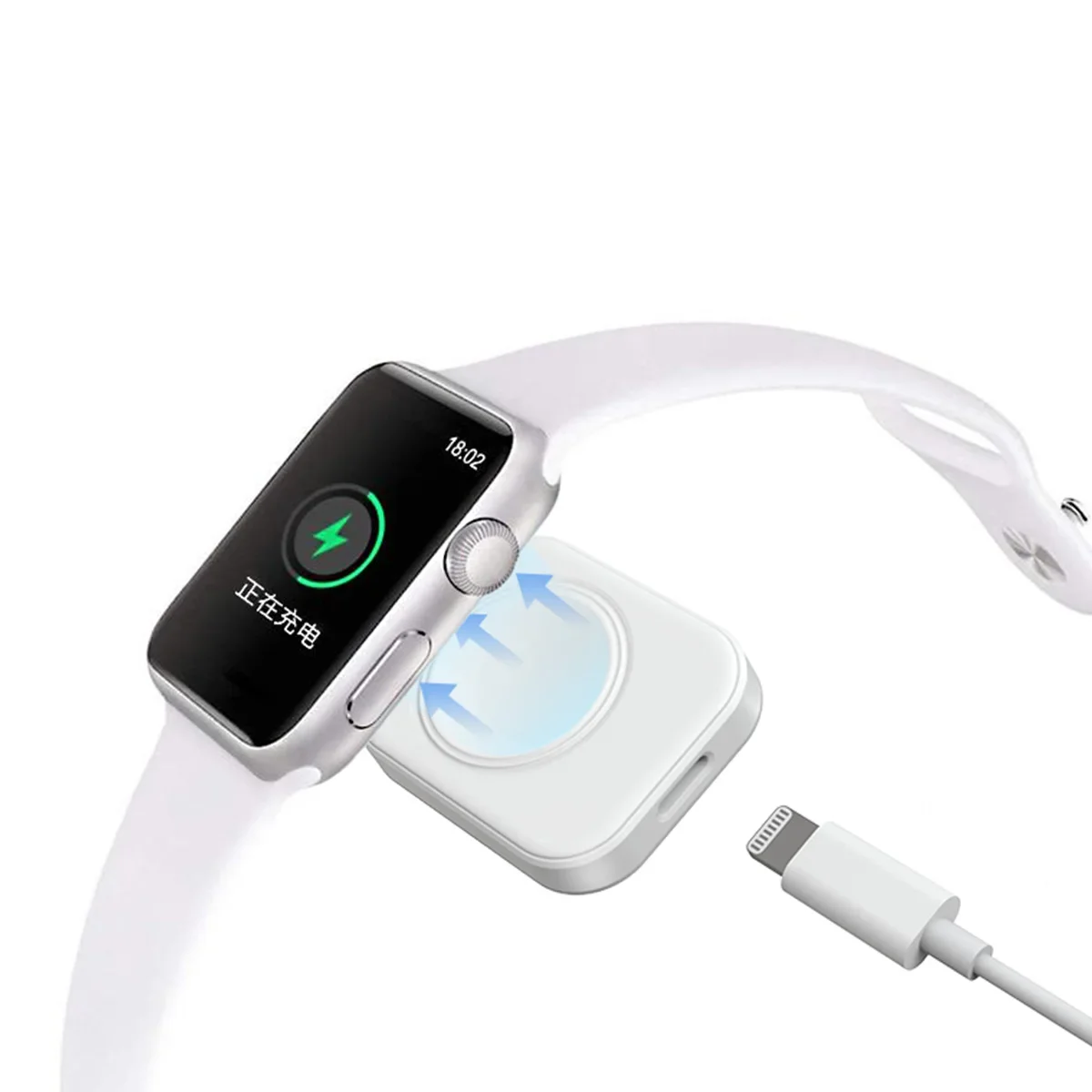 Fast Magnetic Wireless Charger for Apple Watch Series IWatch 10 9 8 7 6 5 SE Ultra Dock Adapter Type C 8PIN Portable Charging