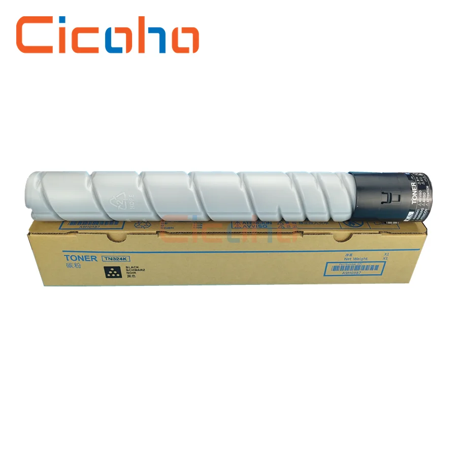 4 Colors Compatible TN324 Toner Cartridge for Konica Minolta Bizhub C225 258 308 368