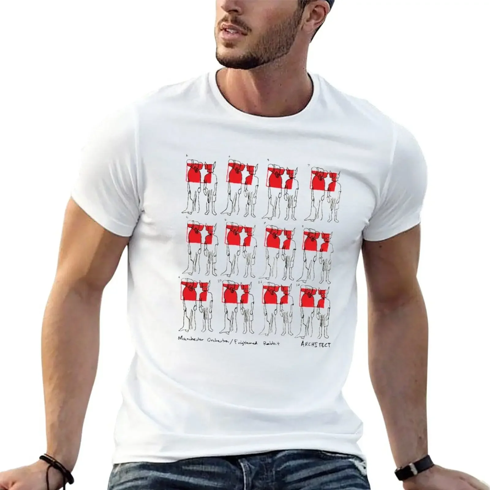 

Frightened Rabbit T-Shirt sweat Blouse customs t shirts men