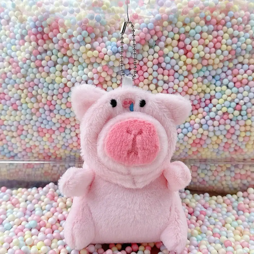 Peluche Capibara Con Costume Da Unicorno Rosa – 25 Cm, Morbido, Cappello Rimovibile, Regalo Per Bambini E Adulti
