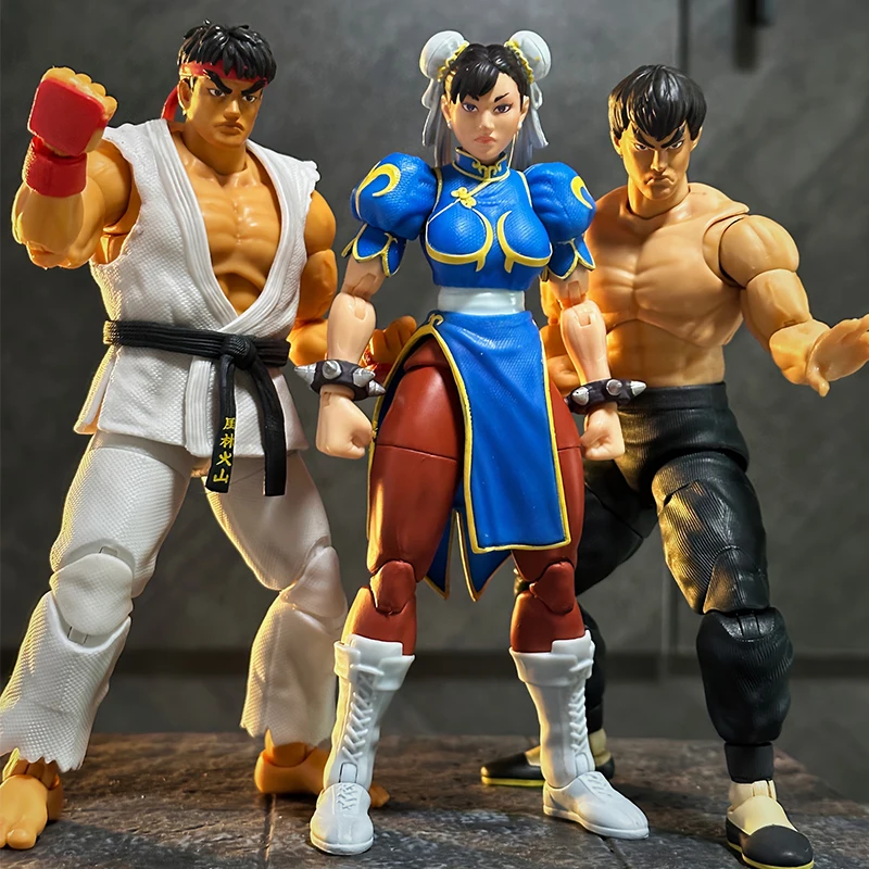 

Экшн-кукла Street Fighter Ii: The Ultimate Challenger - Ryu Ken Dhalsim, модель, игрушка, подарок от Fei Long Chunli