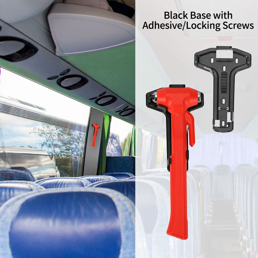 Car Safety Hammer Emergency Car Safety Hammer Glass Window Breaker Cutting Seat Belt Auto Self-help Escape Portable Survival Tools Accessories