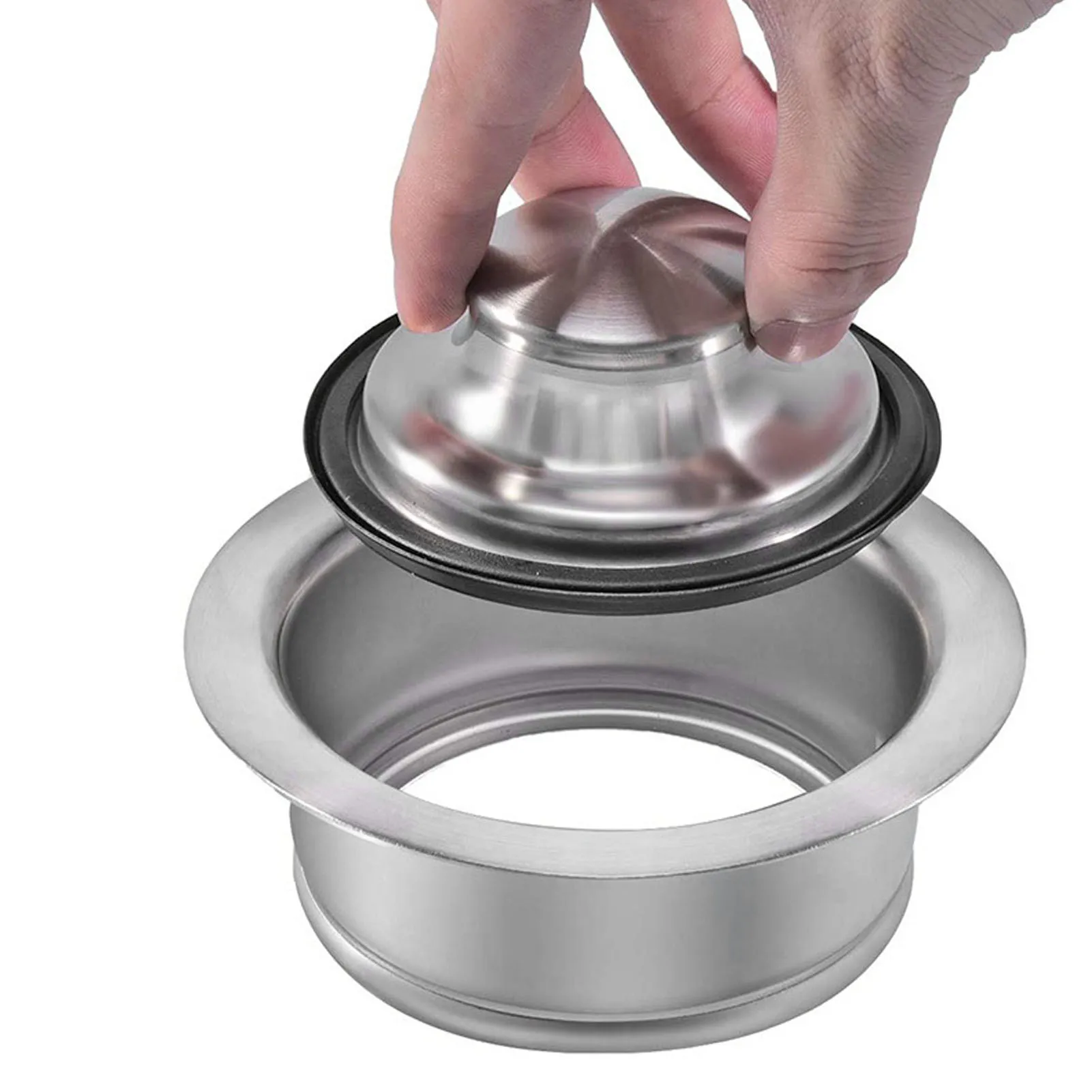 Kitchen Extended Sink Flange Stainless Steel Deep Sink Flange with