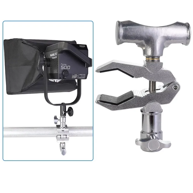 Heavy Duty Python Pipe Clamp open 10-60mm 3/8" Receiver