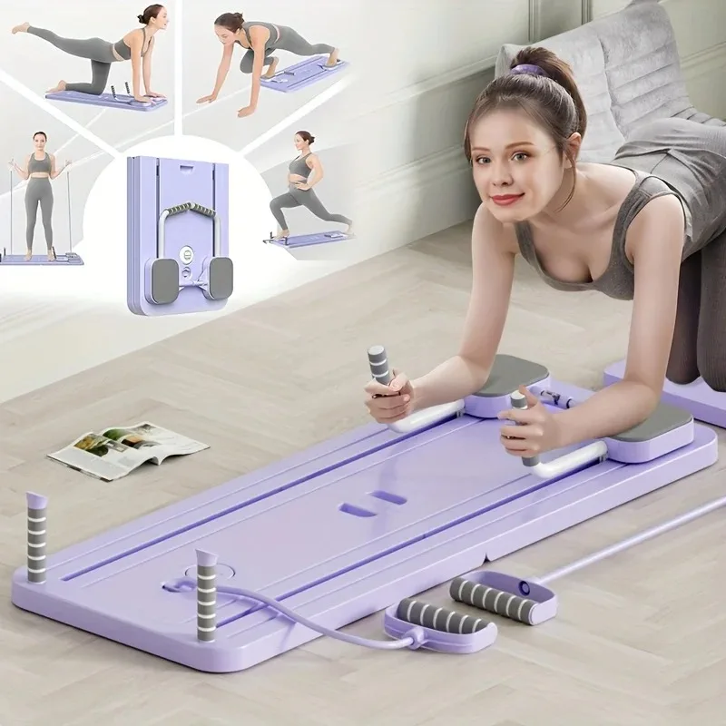High Quality Abdominal Exercise Board Fitness Board Leg & Arm Toner Multifunctional Pilates Reformer Set Home Fitness Equipment