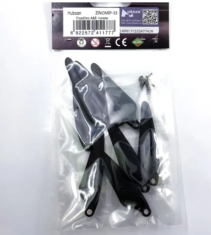 Hélices Hubsan ZINO Mini SE – Pales CW/CCW d'origine, lot de 4