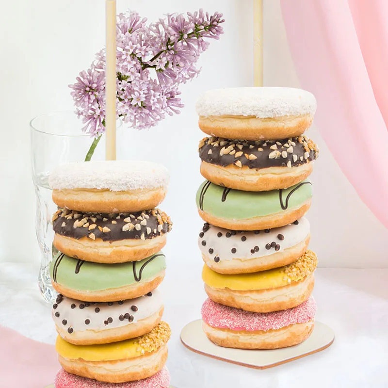 Wooden Donuts Stand Sweets Dessert Doughnut Holder for Wedding Birthday 3 Sbb43df09c11e48f891378318ce950b36R