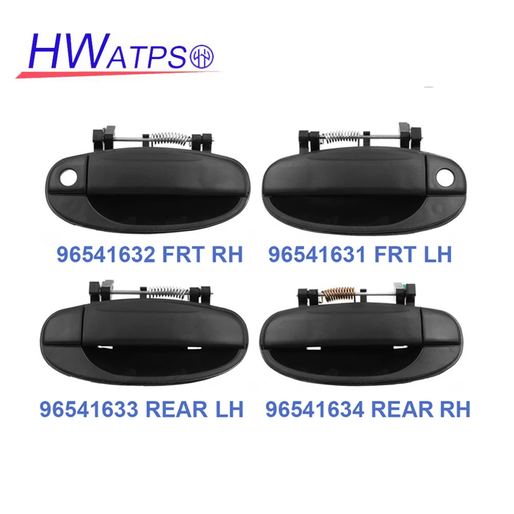 

For Chevrolet Aveo 5 Pontiac G3 New Outside Exterior Front Rear Left Right Door Handle 96541631 96541632 96541633 96541634