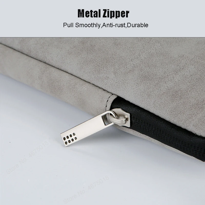 Portátil do Portátil do Portátil do Couro Impermeável Luva do Caderno Macbook Pro Air hp Acer Xiami Asus Lenovo 13.3 14 15 15.6 Bolsa Case - Imagem 6