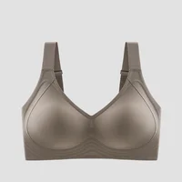 Soutien-gorge de couchage à gros seins pour femmes 6XL sans jantes en acier rassemblées sans cicatrices gilet grande taille exercice de yoga soutien-gorge anti-affaissement 5