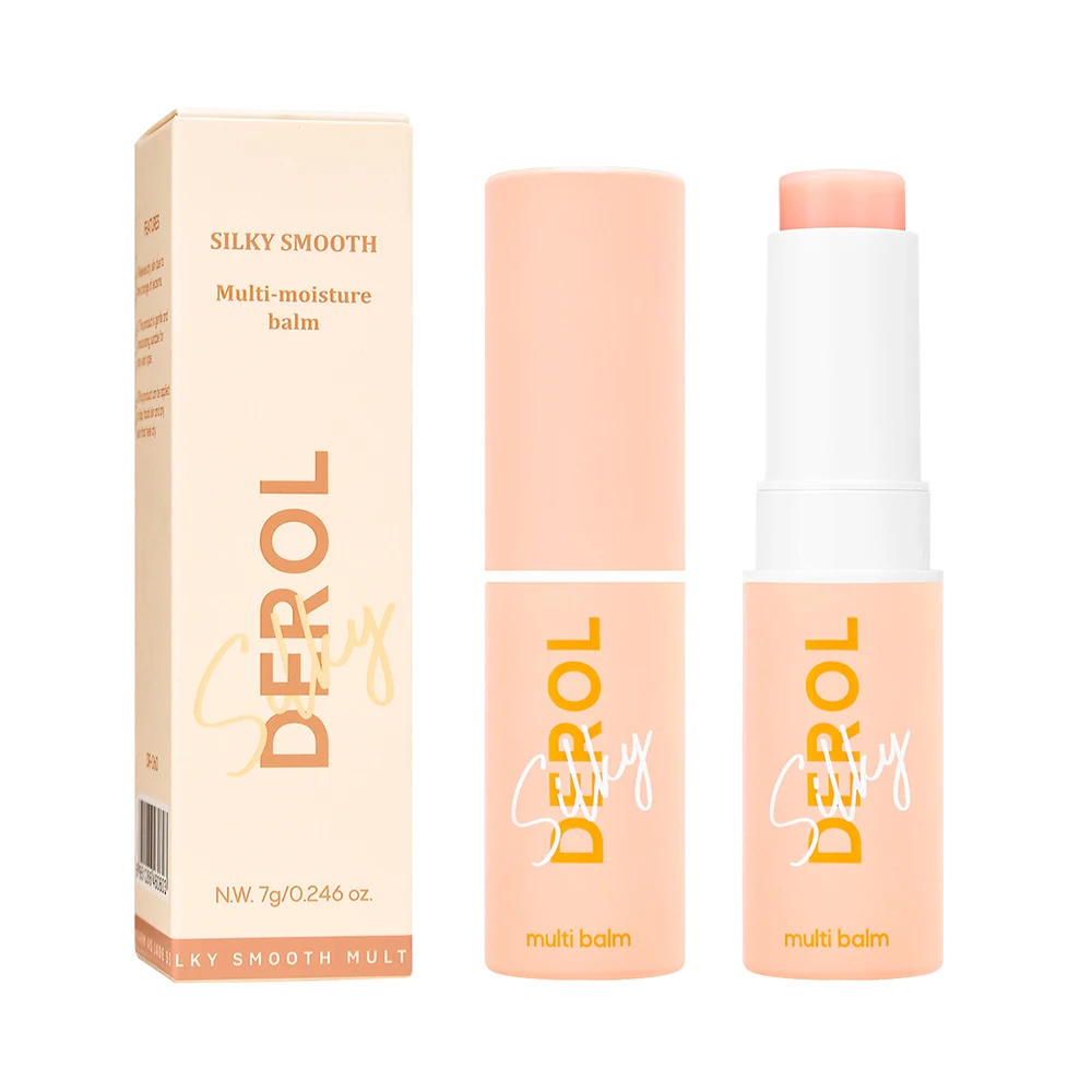 DEROLCollagen Multi Balm Stick Wrinkle Bounce Anti-Wrinkle Moisturizing Multi Balm Brighten Dull Skin Tone Cream Cosmetics