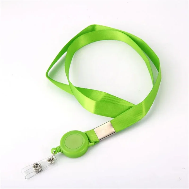Adjustable Retractable Lanyard for ID Badges and Work Pass Cards