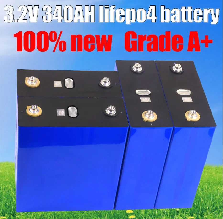 3.2V 340Ah Brand New EU Shipping Lifepo4 Battery Grade A 3C High Power EV RV Sol