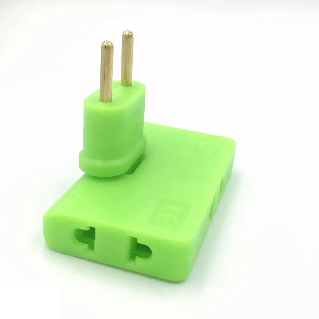 3-in-1 EU Plug 180 Degree Rotatable Socket Converter 220V US Extension Plug Multi-Plug Mini Slim Wireless Outlet Adapter Sockets