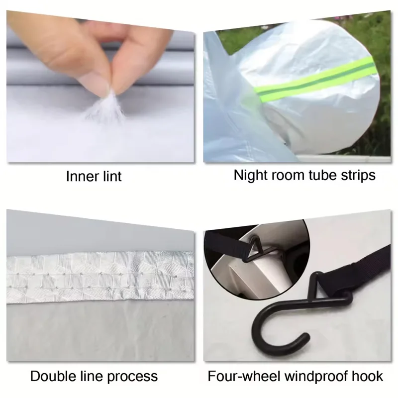 Waterproof Half Car Body Cover 5