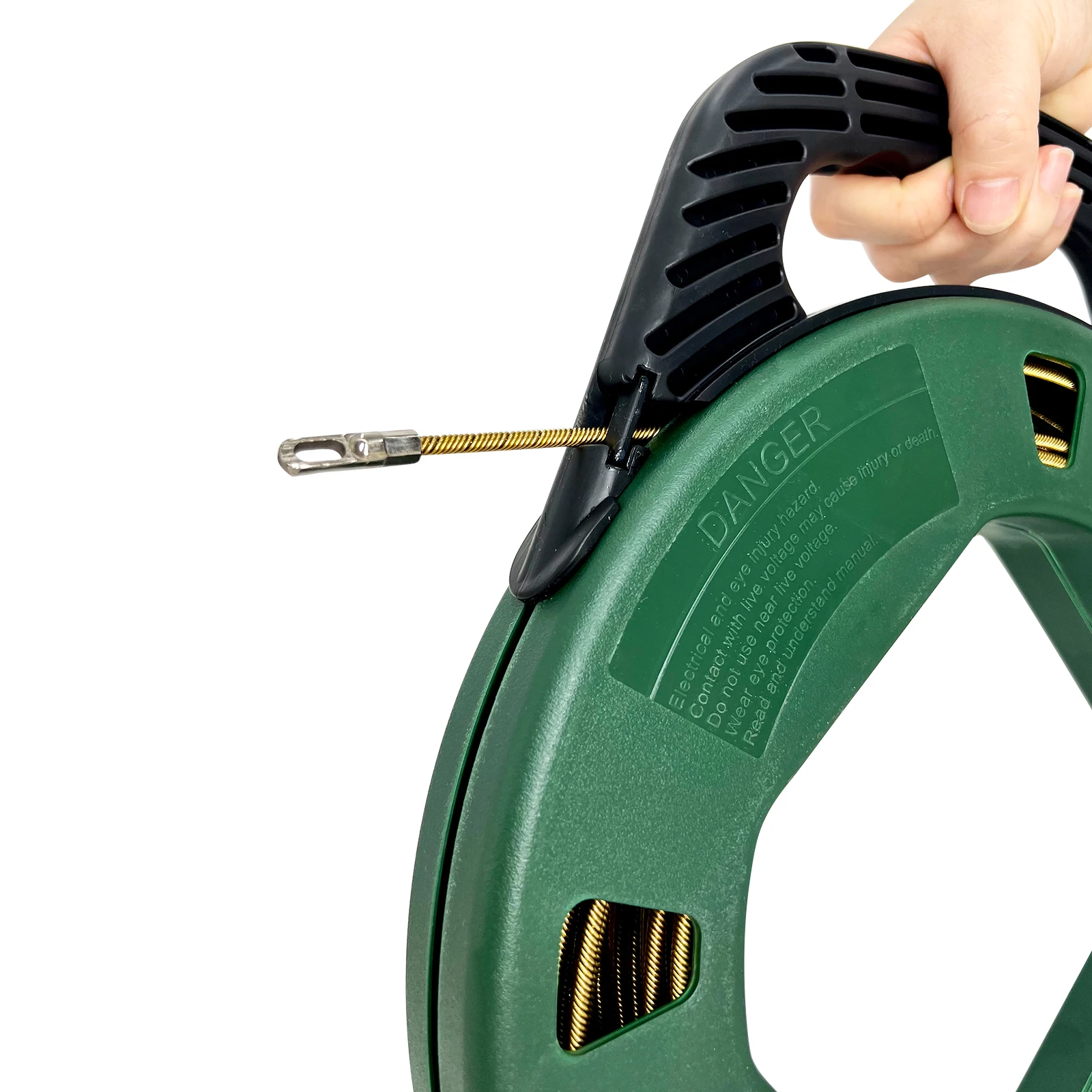 Wire Loom 25 Feet Fiberglass Fish Tape Cable Rods, Coaxial