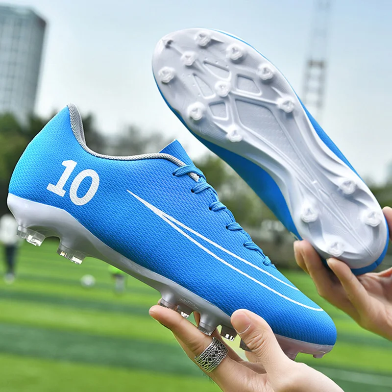 أحذية كرة القدم للرجال عشب مضاد للانزلاق عالي الجو...
