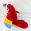Robot Parrot Toys Talking Electronic Animal USB Charge Plush Interactive Parrot Pet Sing Songs Clap Wings Music Toy For Kids 4