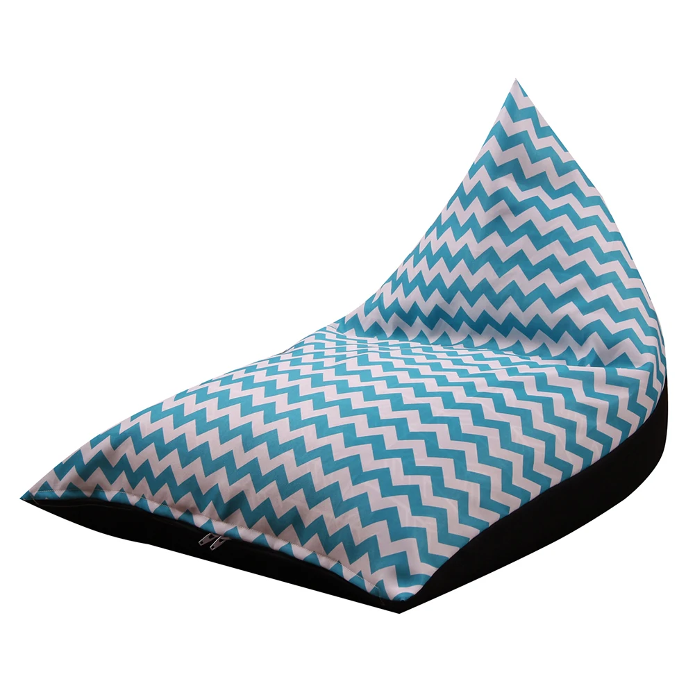 

Fashion Stuffed Toys Washable Stripes Waves Large Capacity Beanbag Stotage Bag With Handle Home Living Room Chair Sleeve Pouch