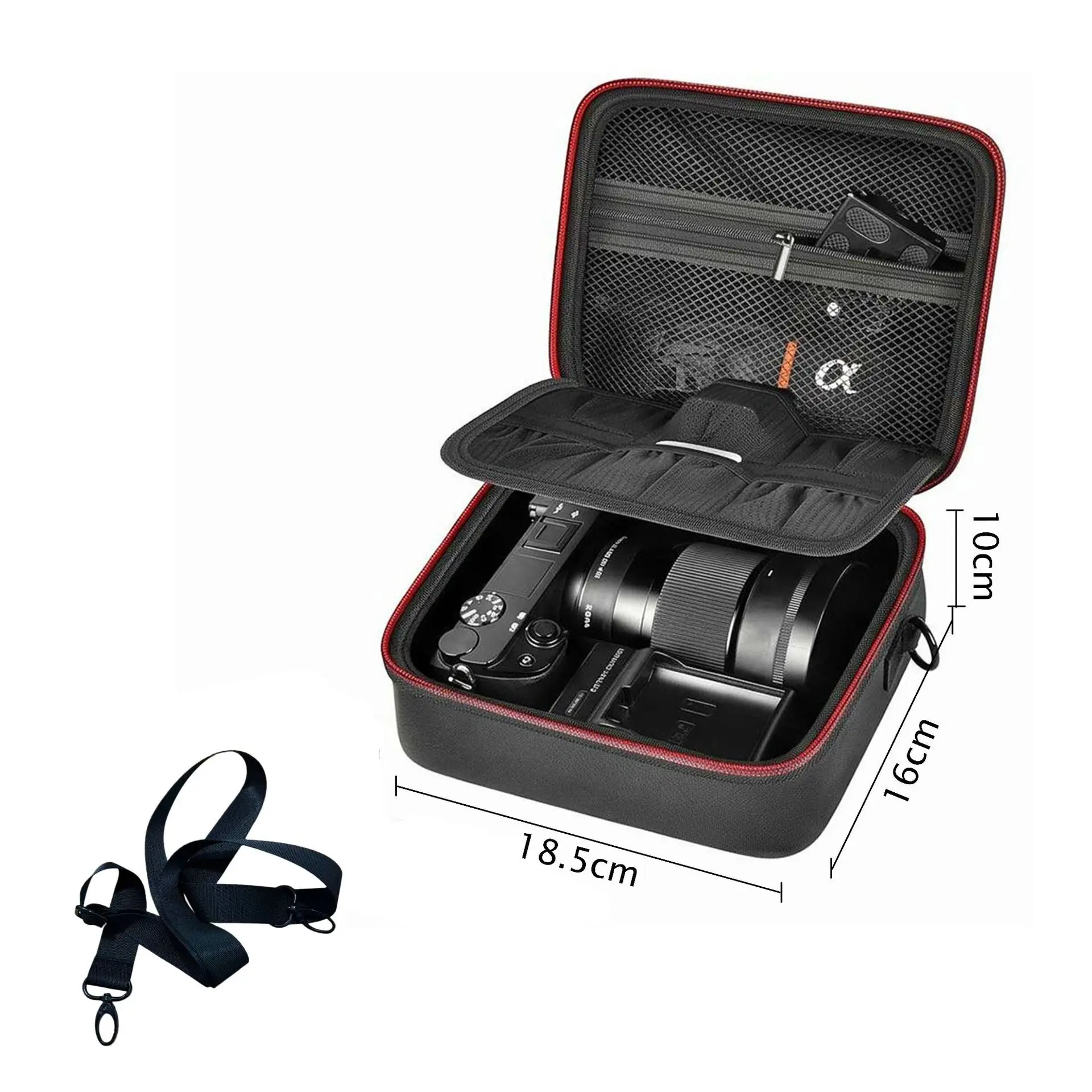 Sac étanche pour gimbal caméra, protection antichoc, noir