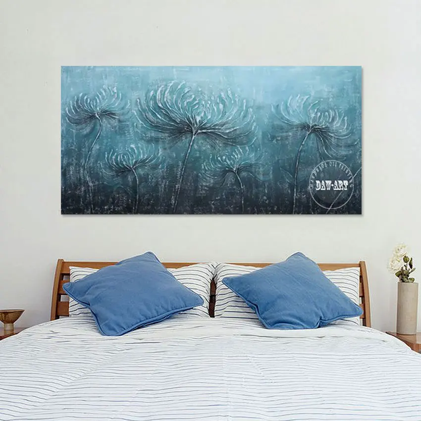 

Абстрактное растение, искусство, картина, цветы, акриловые 3d картины, Китай, импорт, искусство, холст без рамы, настенная подвеска