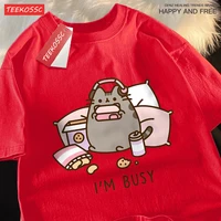 T-shirt en coton pour hommes, vêtements de marque de haute qualité, chemise pour couples 4
