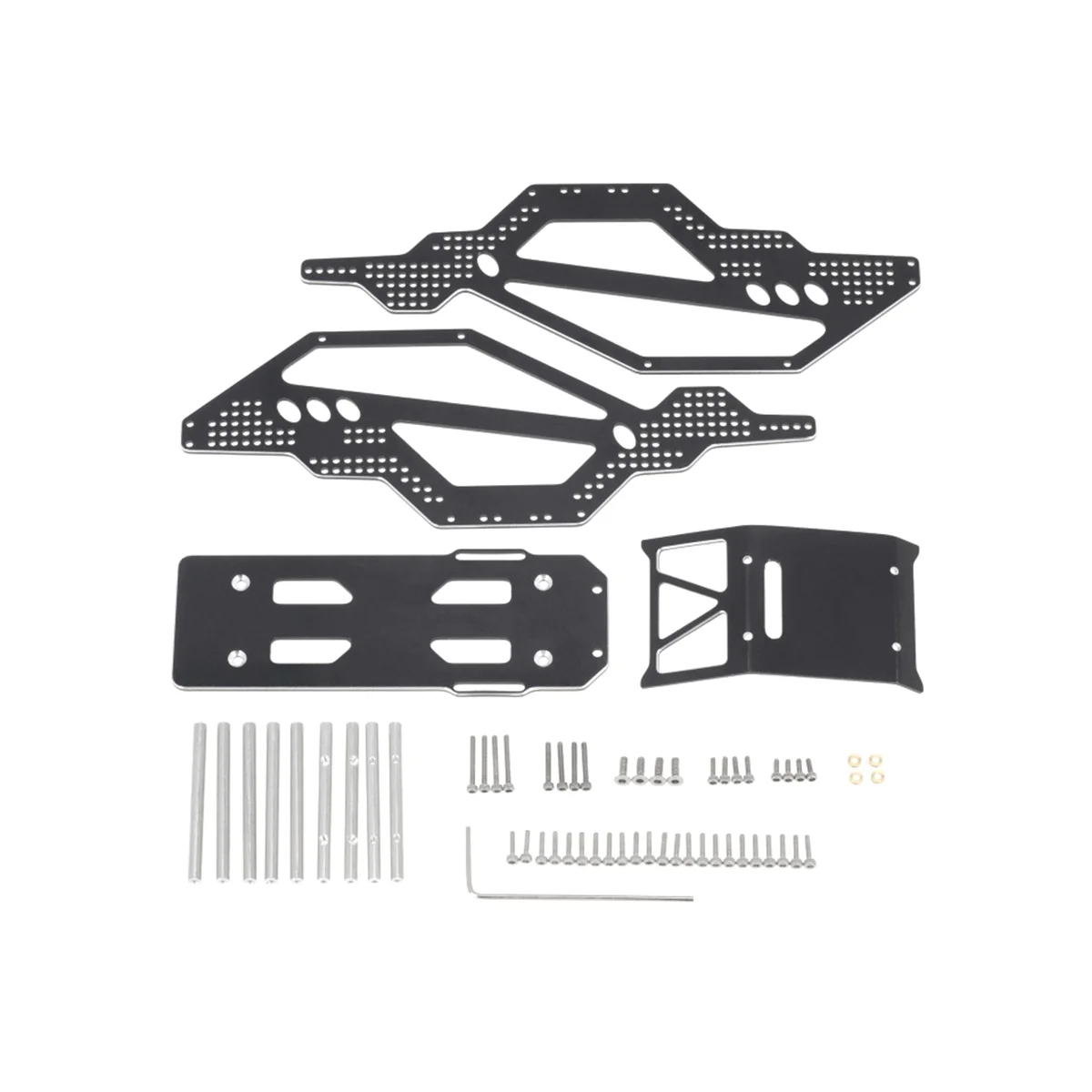 

Для 1/24 4WD Axial SCX24 90081 имитация альпинистского автомобиля рама из алюминиевого сплава и корпус автомобиля