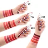 Matte Lipstick 5-in-1 Lipstick Set Highly Pigmented Waterproof Lasting Combination Lip Gloss Makeup Non-Stick Liquid Lipstick