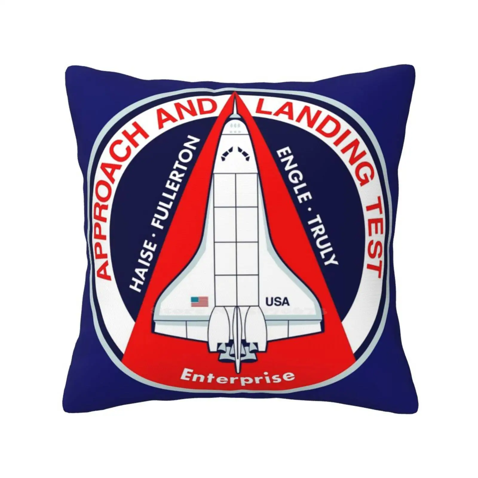 Space Shuttle Approach And Landing Test Patch Home Sofa Car Cushion Cover Federa Iss Science And Technology Gost Kononiko