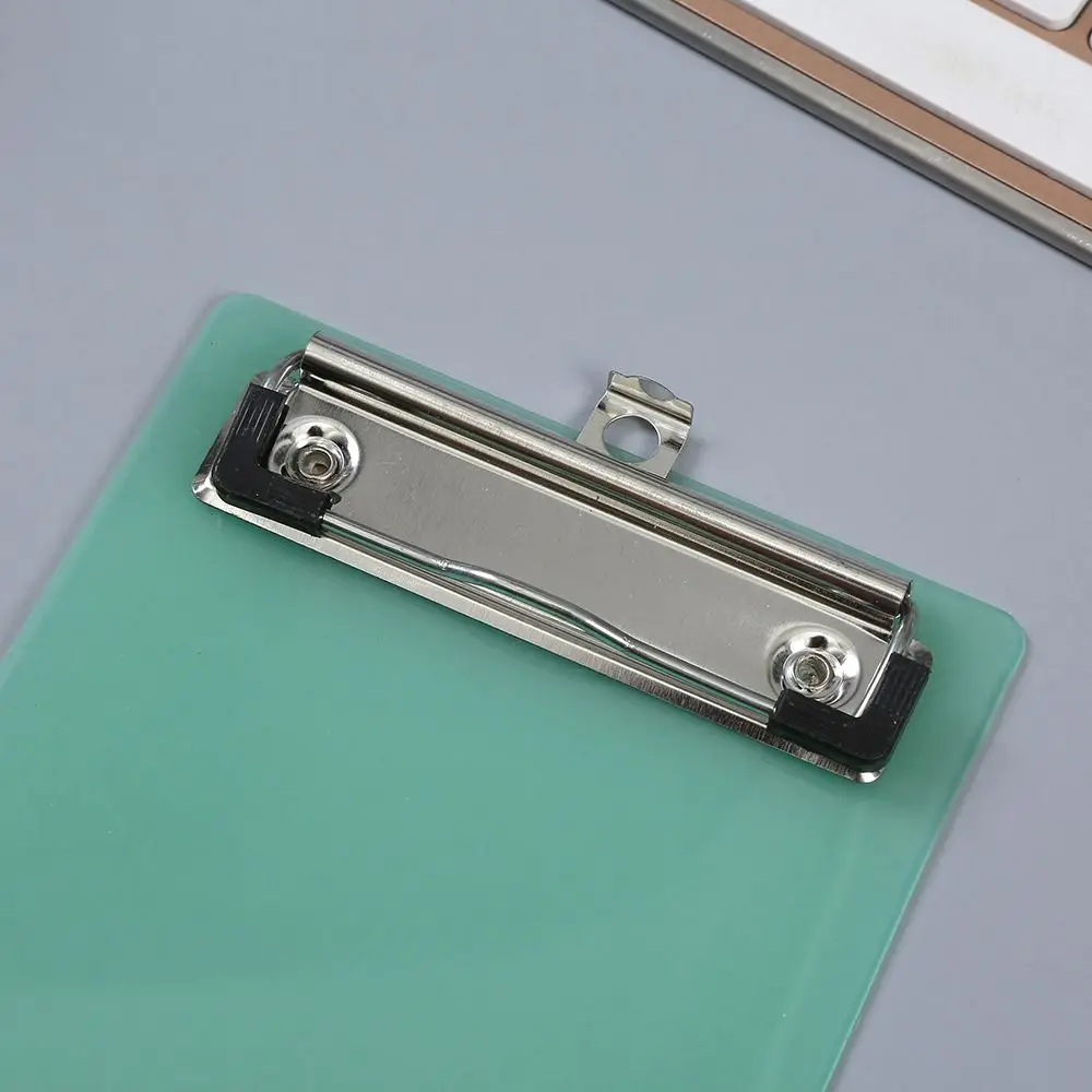A6 File Folder Paper Clipboard Writing Pad Splint Memo Clip Board Document Holder Student School Office Stationery Supplies